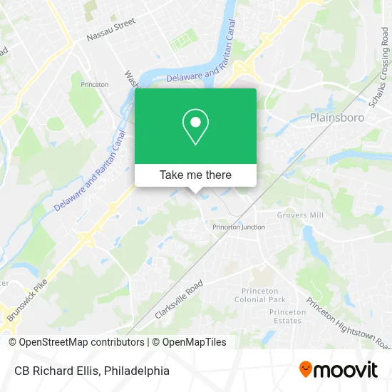 CB Richard Ellis map