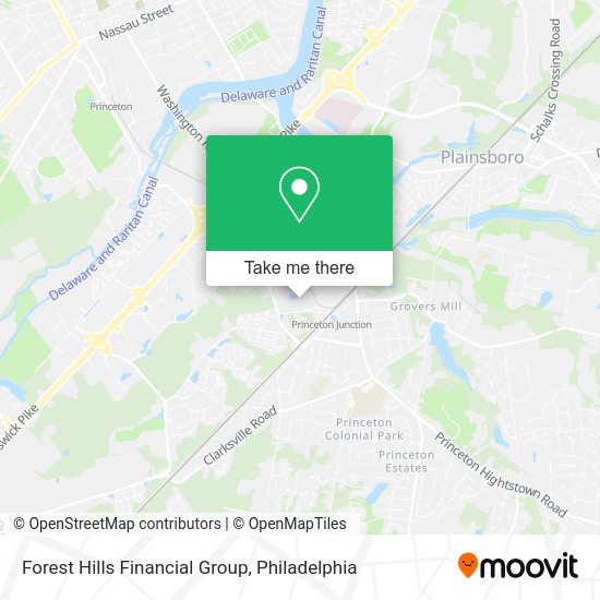 Forest Hills Financial Group map