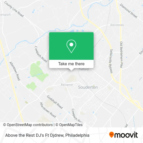 Mapa de Above the Rest DJ's Ft Djdrew