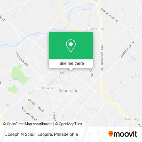 Mapa de Joseph N Sciulli Esquire