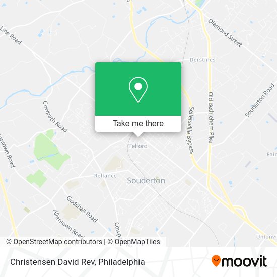 Christensen David Rev map