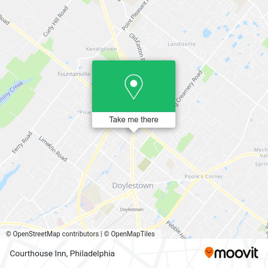Courthouse Inn map