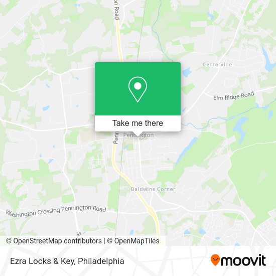 Mapa de Ezra Locks & Key