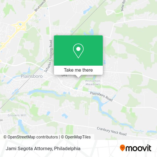 Mapa de Jami Segota Attorney