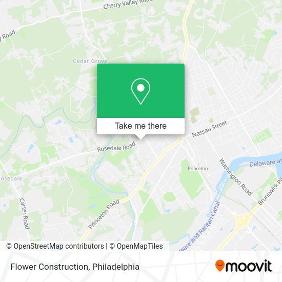 Flower Construction map