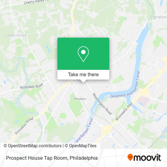 Mapa de Prospect House Tap Room
