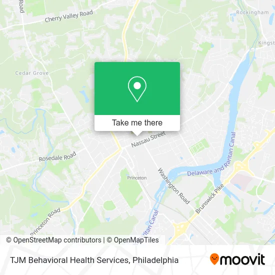 TJM Behavioral Health Services map