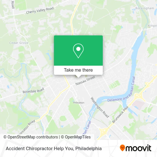 Accident Chiropractor Help You map