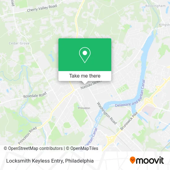Locksmith Keyless Entry map