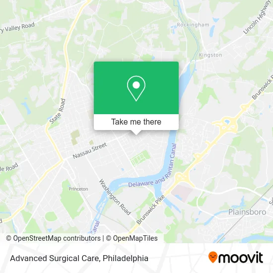 Advanced Surgical Care map
