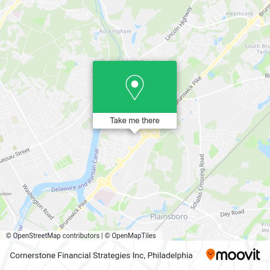 Mapa de Cornerstone Financial Strategies Inc