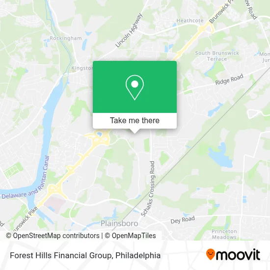 Forest Hills Financial Group map