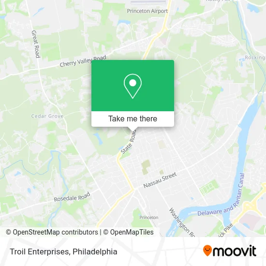 Troil Enterprises map