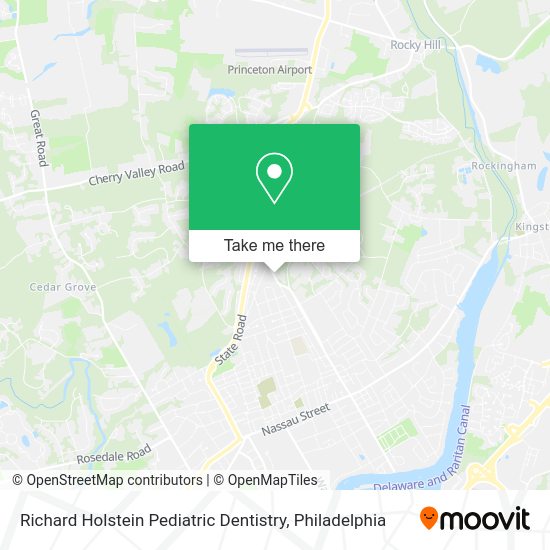 Mapa de Richard Holstein Pediatric Dentistry