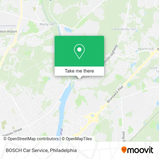 BOSCH Car Service map