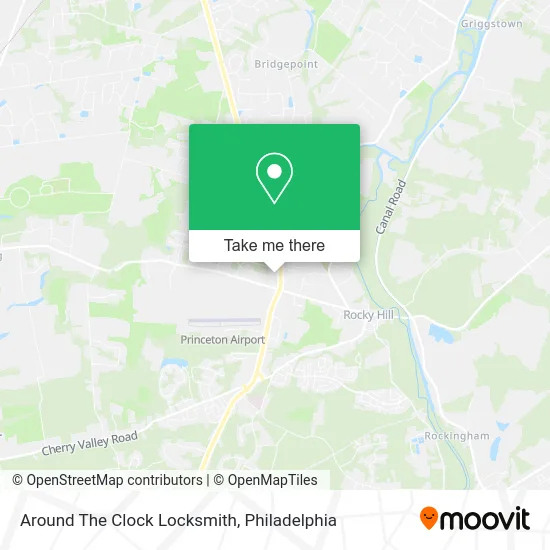 Around The Clock Locksmith map