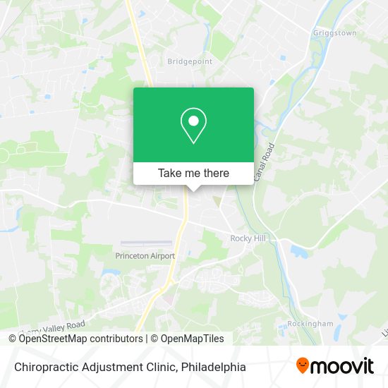 Chiropractic Adjustment Clinic map