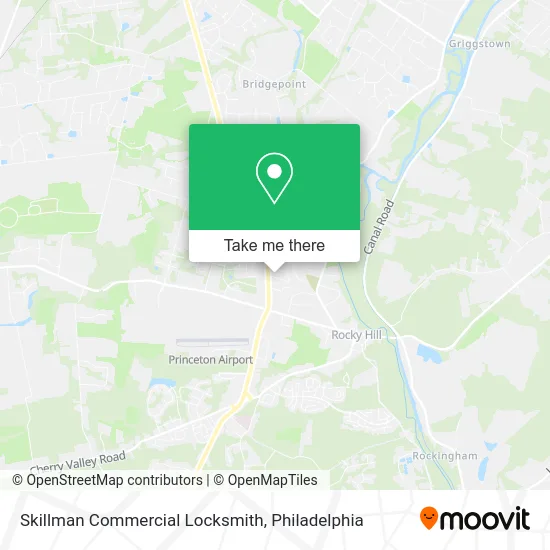 Skillman Commercial Locksmith map