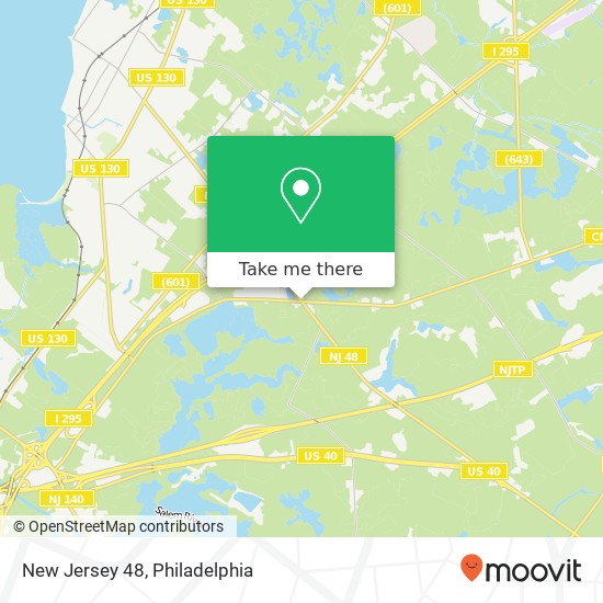 Mapa de New Jersey 48