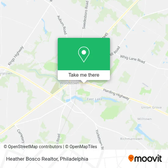 Heather Bosco Realtor map