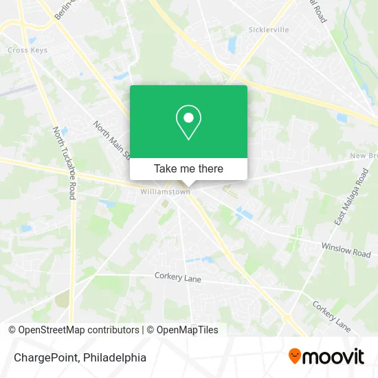 ChargePoint map