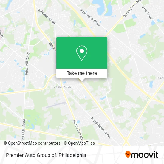 Premier Auto Group of map