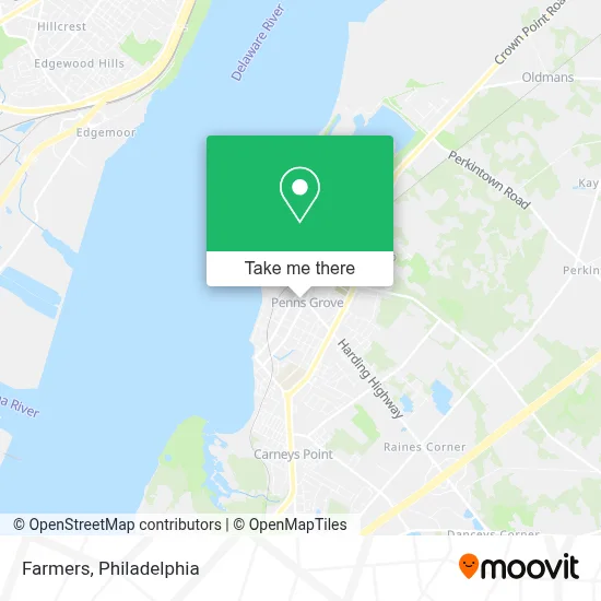 Farmers map