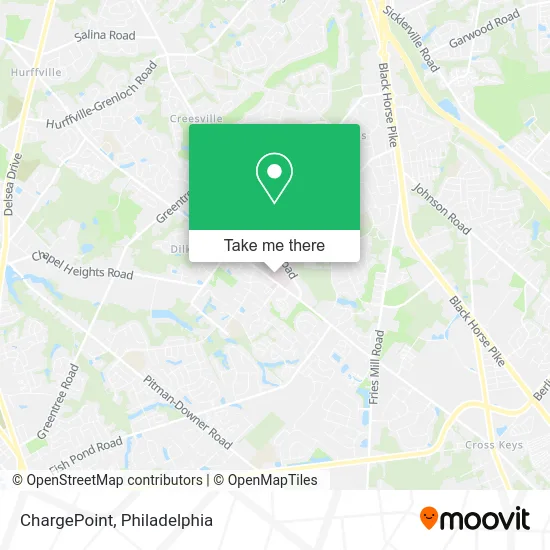 ChargePoint map