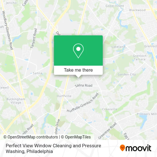 Mapa de Perfect View Window Cleaning and Pressure Washing