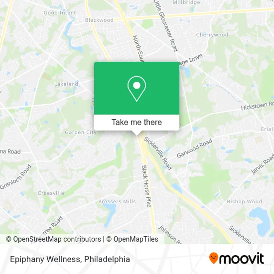 Epiphany Wellness map