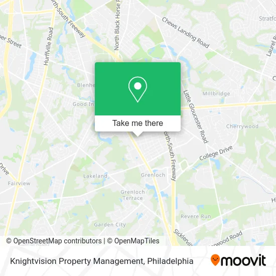 Knightvision Property Management map