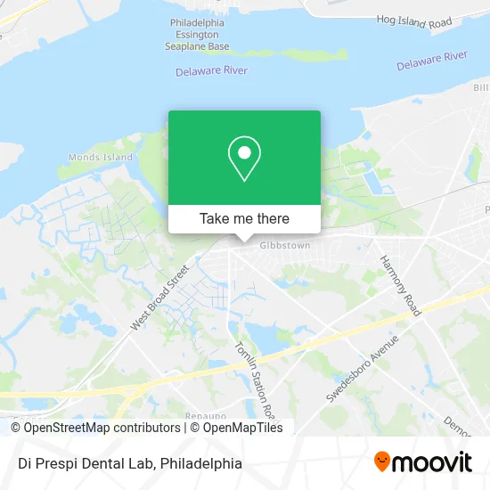 Di Prespi Dental Lab map