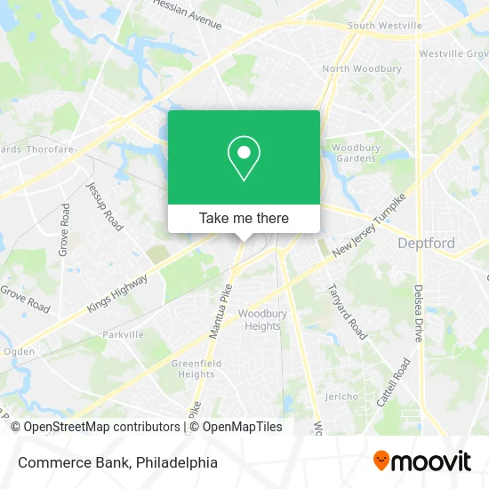 Commerce Bank map