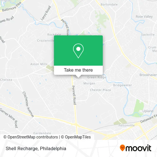 Shell Recharge map