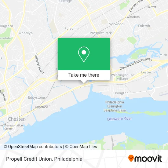 Propell Credit Union map