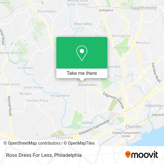 Ross Dress For Less map