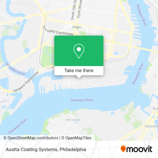Axalta Coating Systems map
