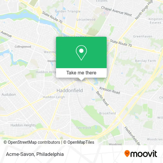 Acme-Savon map