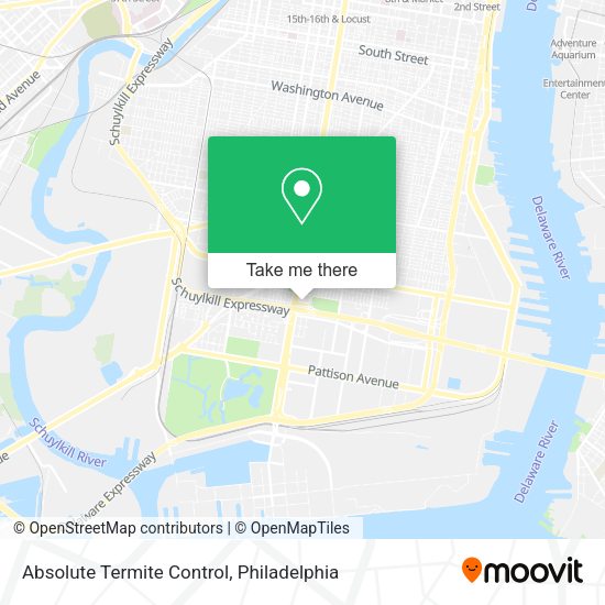 Absolute Termite Control map