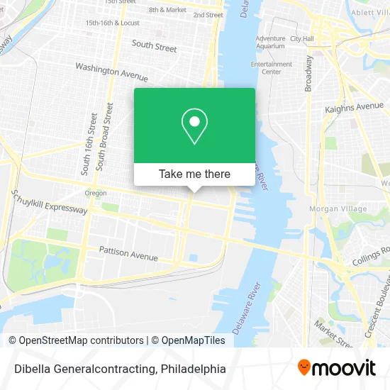 Dibella Generalcontracting map