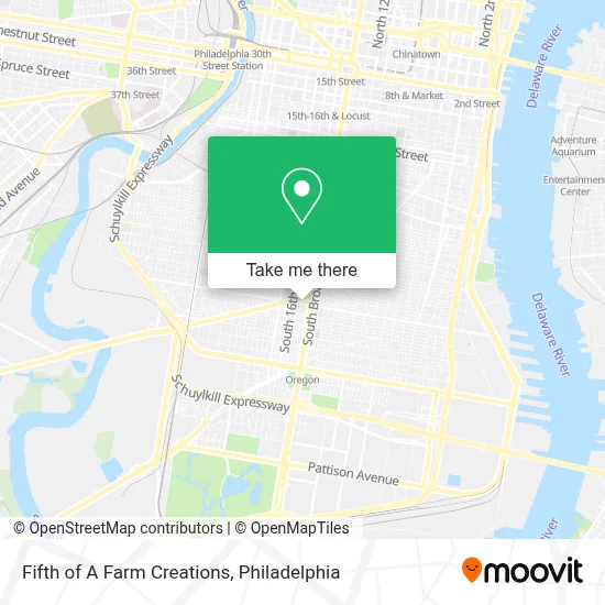 Fifth of A Farm Creations map