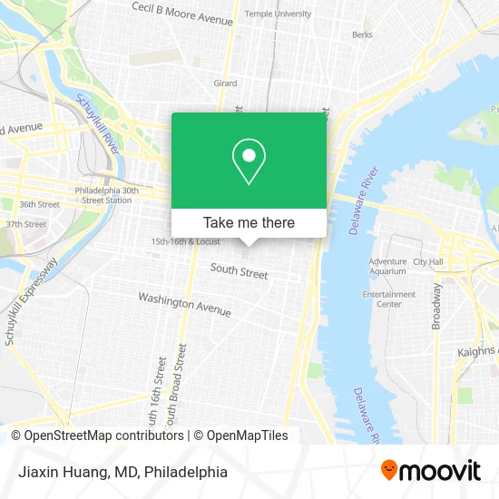 Jiaxin Huang, MD map