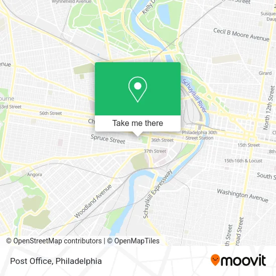 Post Office map