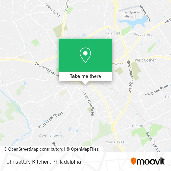 Chrisetta's Kitchen map