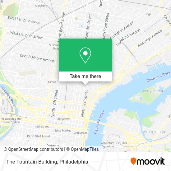 The Fountain Building map