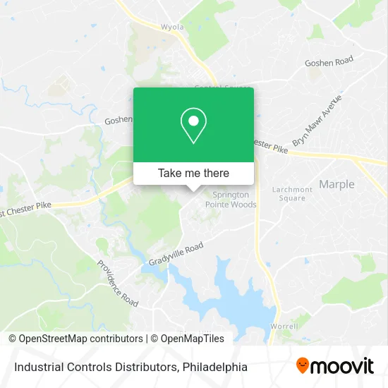 Industrial Controls Distributors map