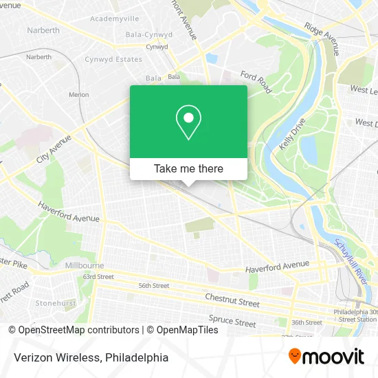 Verizon Wireless map