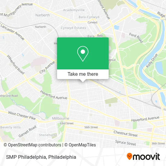 SMP Philadelphia map