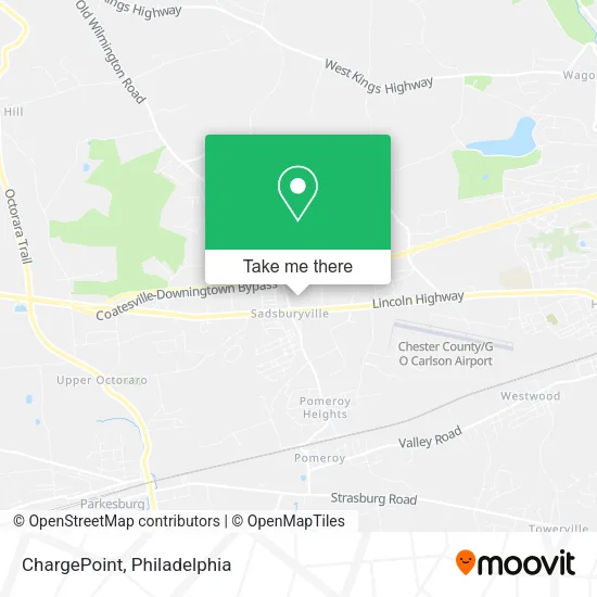 ChargePoint map