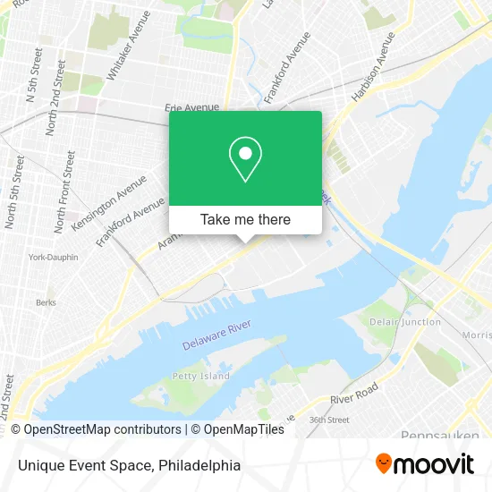 Unique Event Space map